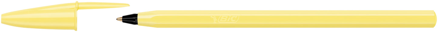 Stylo bille pastel - Pointe fine 0,8 mm, encre bleue