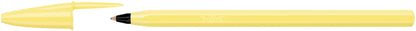 Stylo bille pastel - Pointe fine 0,8 mm, encre bleue
