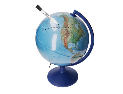 Globe Terrestre Lumineux 30 cm - Double Cartographie