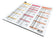 Calendrier mural Quo Vadis Origami 18 mois 36x18 cm