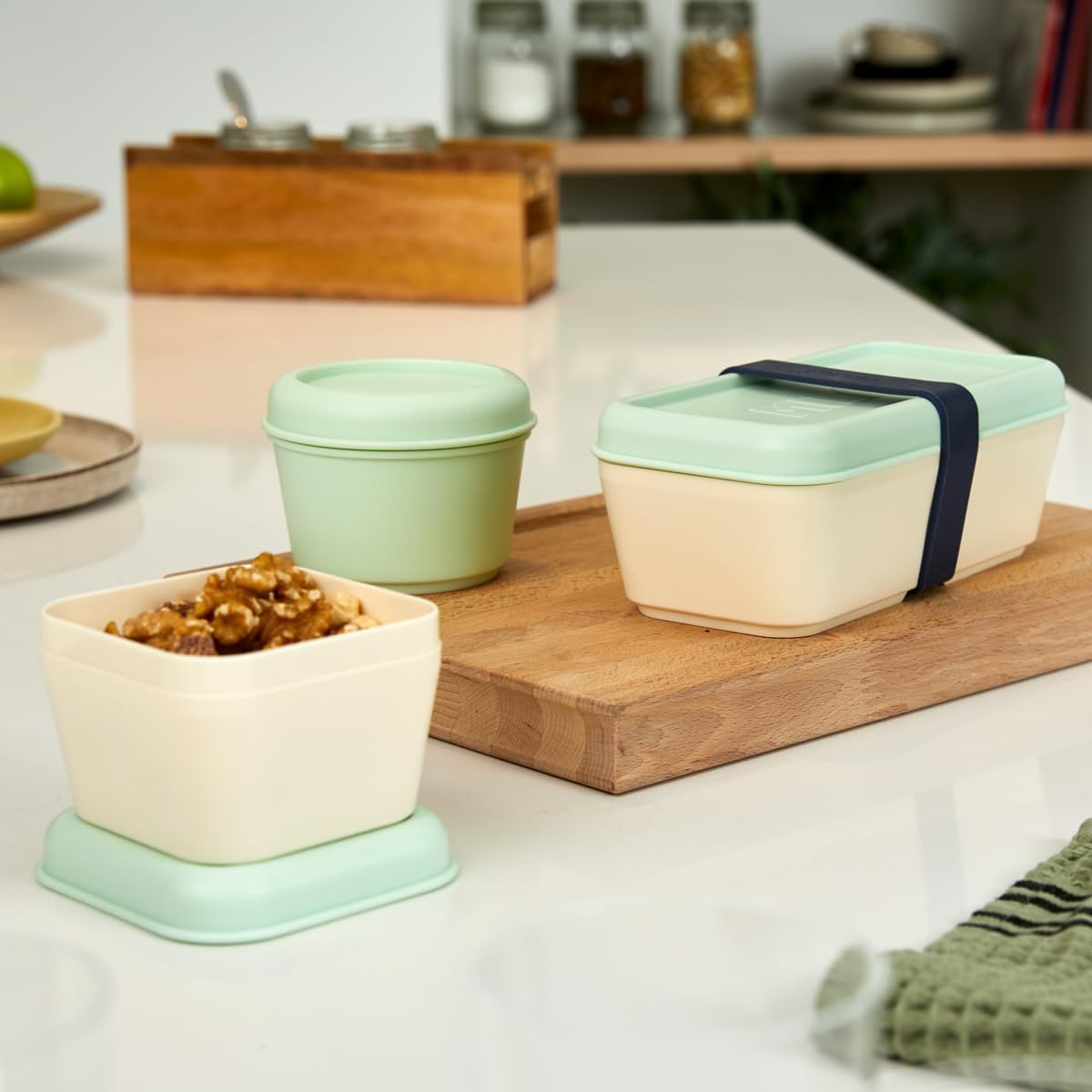 Lunch box rectangulaire 750 ml - compartiments pratiques