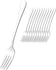 Set de 12 fourchettes métalliques - longueur 199 mm