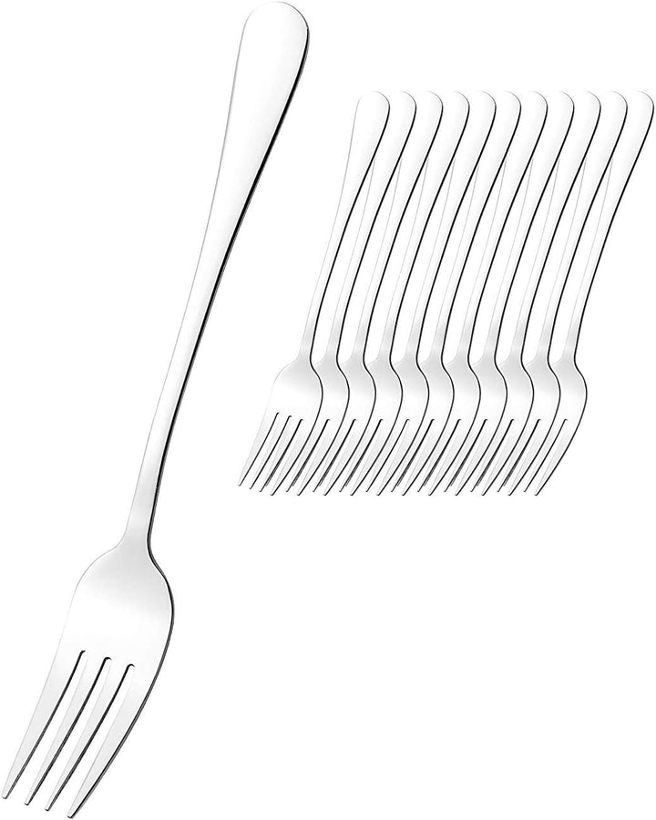 Set de 12 fourchettes métalliques - longueur 199 mm