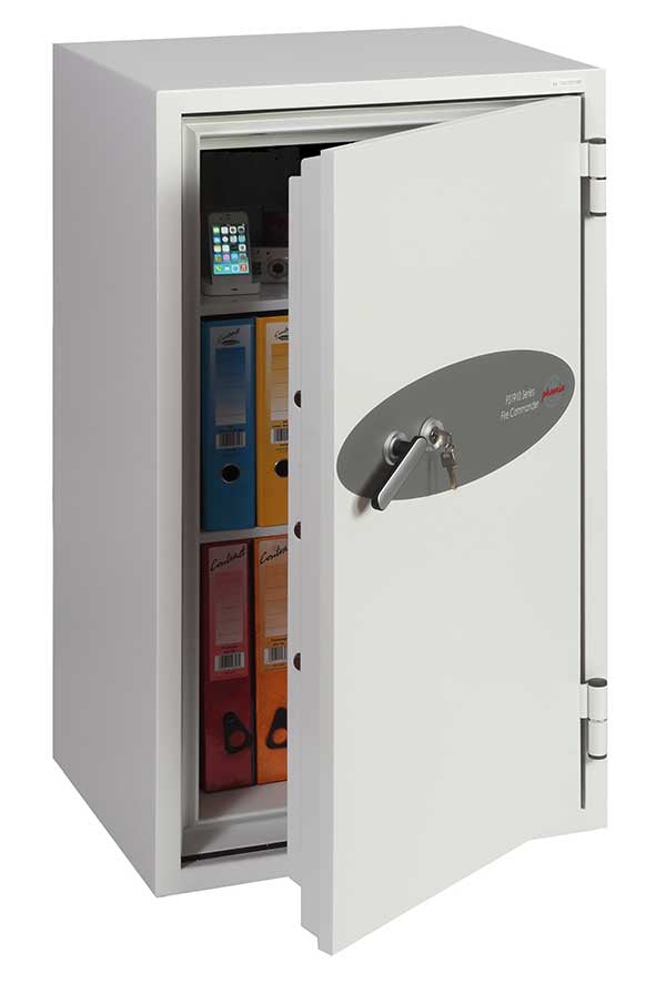 Coffre-fort ignifuge 220l - sécurité clé