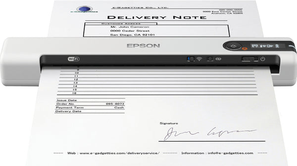 Scanner Epson portable ds-80w - numérisation rapide et mobile