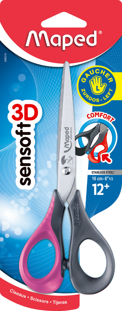 Ciseaux scolaires 16cm - confort pour gauchers