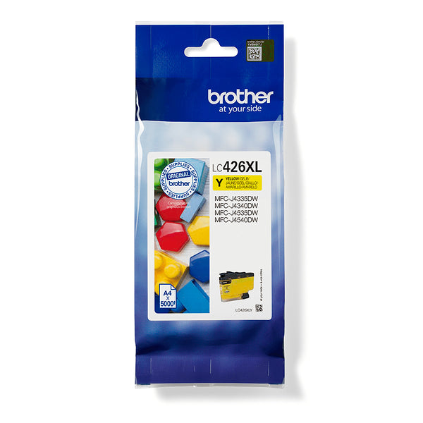 Cartouche d'encre Brother jaune LC426xly - haute capacité 5000 pages