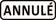 Tampon auto-encreur x-print - formule 'annule'