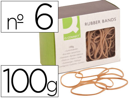 Élastiques fins 60x2mm - boîte de 100g