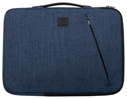 Housse informatique 15-16" - polyester recyclé bleu