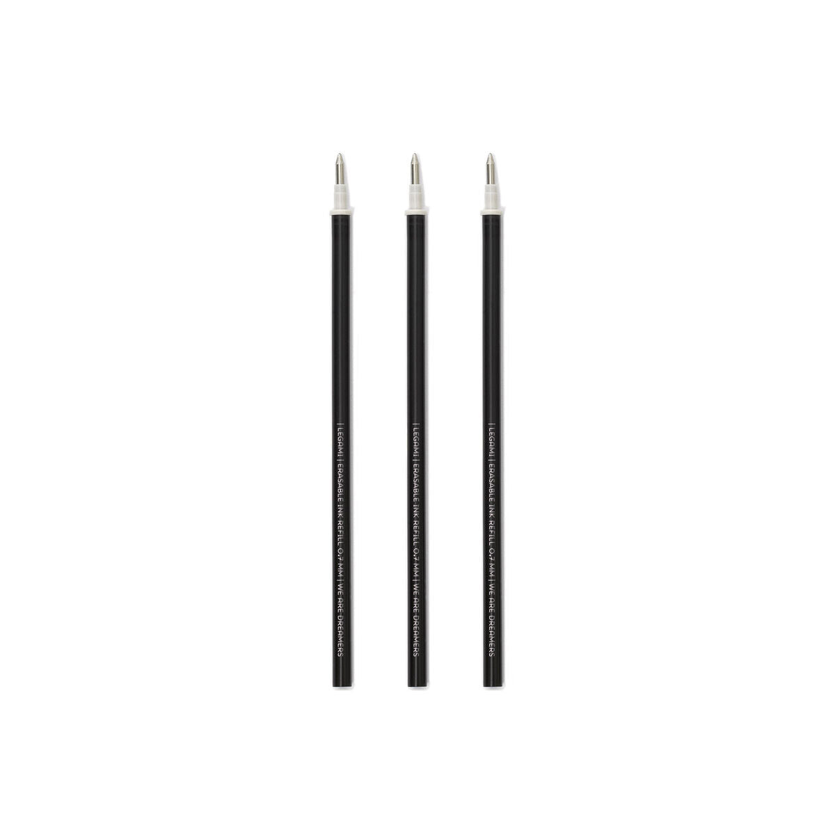 Pack 3 recharges stylo legami effaçable - pointe 0,7 mm
