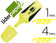 SURLIGNEUR BISEAUTE MINI JAUNE