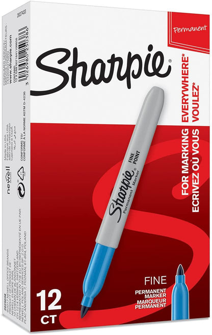 Marqueur pointe fine Sharpie - couleur bleu turquoise