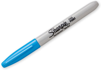 Marqueur pointe fine Sharpie - couleur bleu turquoise