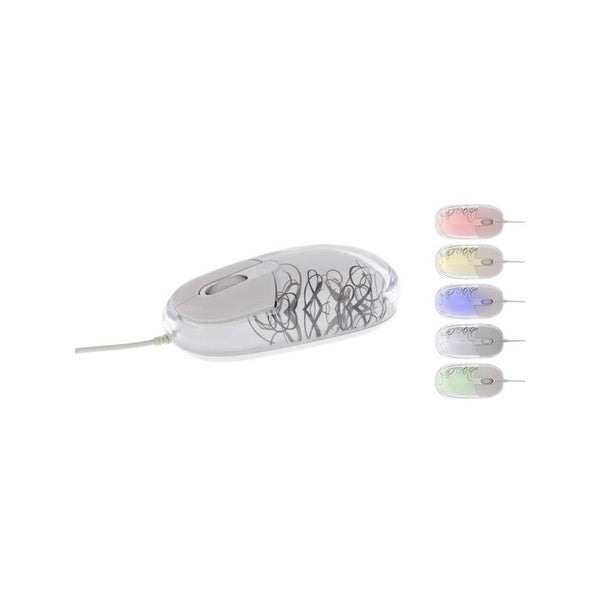 Souris optique filaire - luminothérapie relaxante