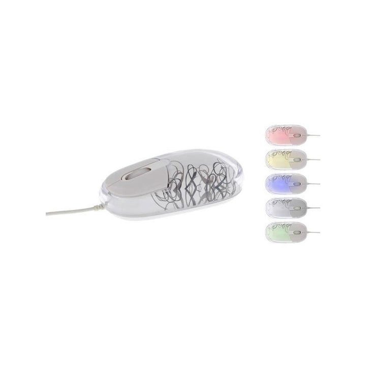 Souris optique filaire - luminothérapie relaxante