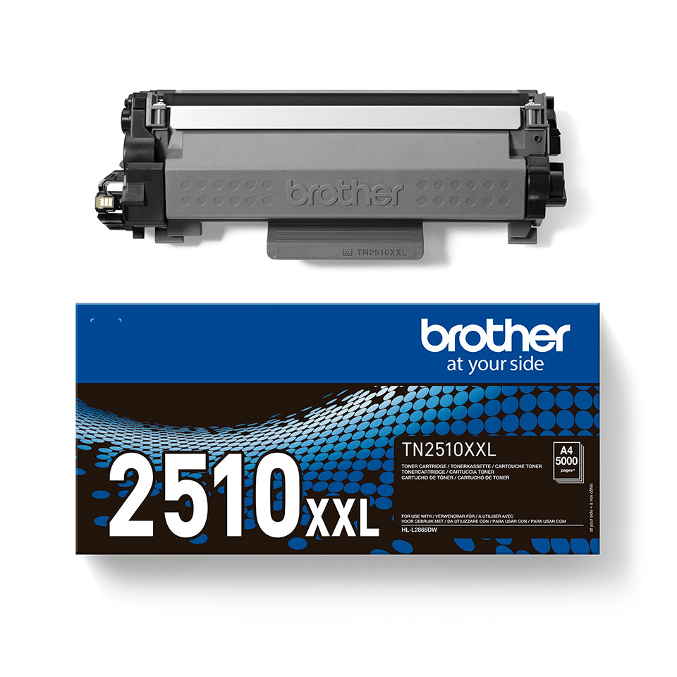 Cartouche toner Brother tn2510xxl - très haute capacité 5000 pages
