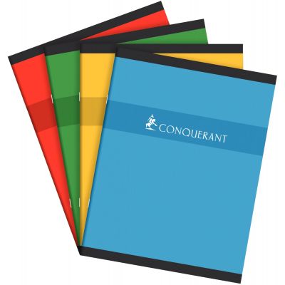 Cahier 17x22 pique 96 pages quadrillé 5x5