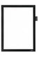 Cadre d'affichage DURAFRAME magnétic note, A4, noir