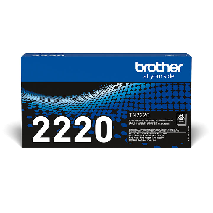 Cartouche toner Brother tn-2220 - rendement élevé 2600 pages