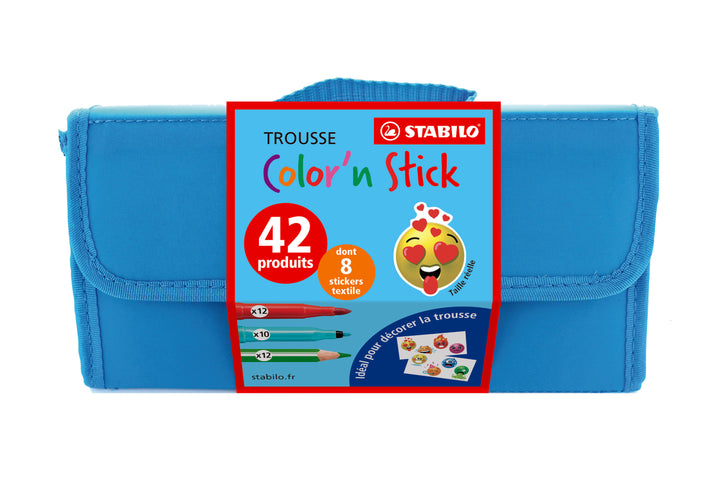 Trousse de coloriage 42 pièces - organisation optimale