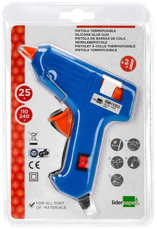 Pistolet à colle 25w - compact et efficace