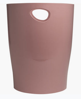 Corbeille papier skandi vieuxrose