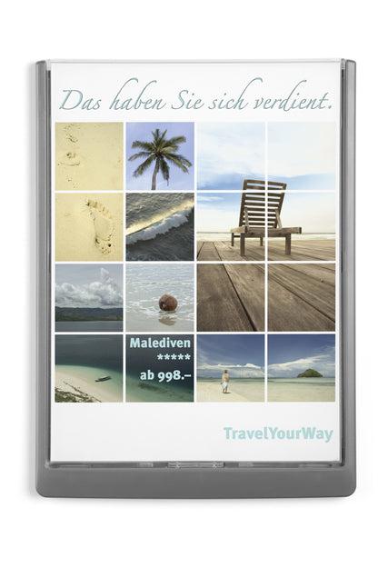 Plaque de porte A4 - design moderne et personnalisable
