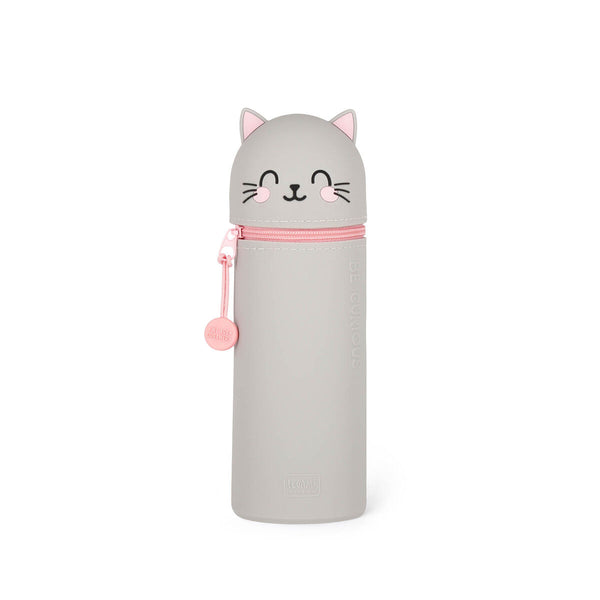 Trousse Silicone Souple Legami 2-en-1 - Rétractable et Pratique