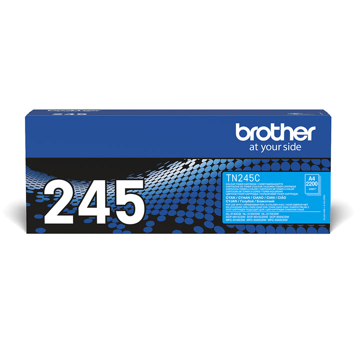 Toner laser Brother tn245c - cyan haute capacité 2200 pages
