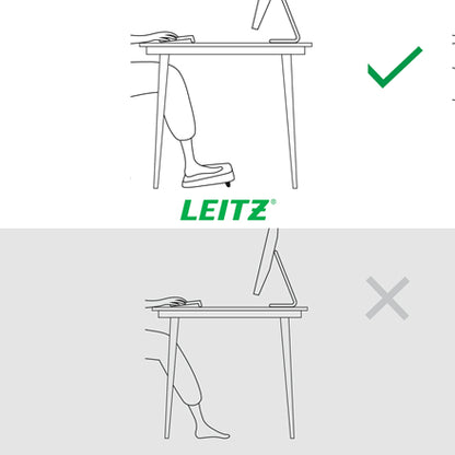 Repose-pieds ergonomique réglable - confort optimal