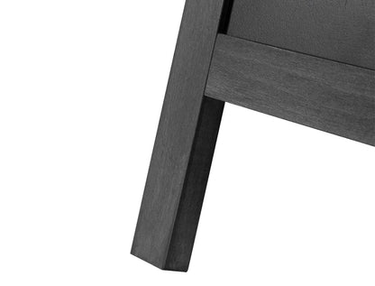 Chevalet trottoir bois 55x85 - élégance et praticité
