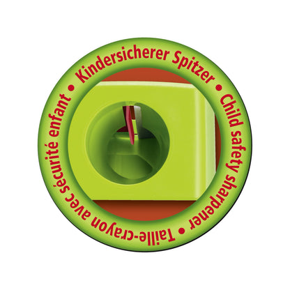 Taille-crayons manuel woody - compact et efficace