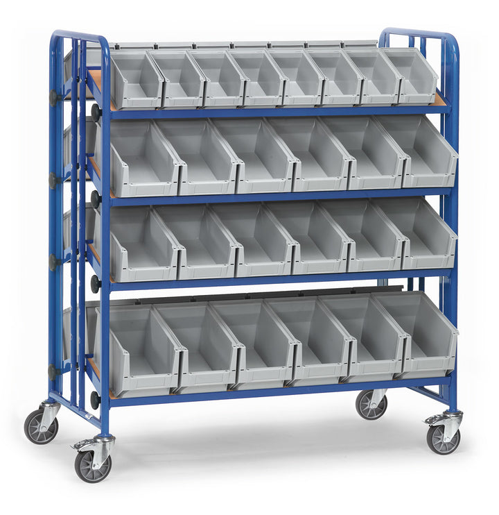 Chariot de Distribution 2892 - 52 Bacs, Structure Robuste