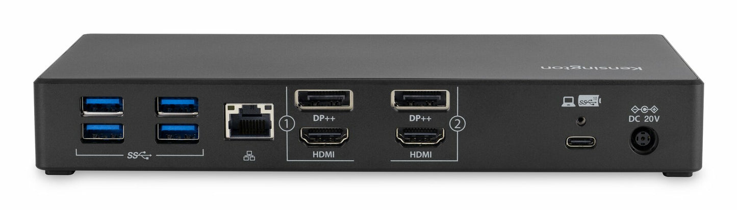 Station d'accueil USB-C/USB-A - Double sortie 4K