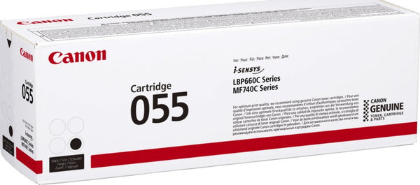 Cartouche Toner Canon 055 nr - rendement 2300 pages
