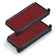 Cassette encrage 4913 - Couleur Rouge, Pack de 2
