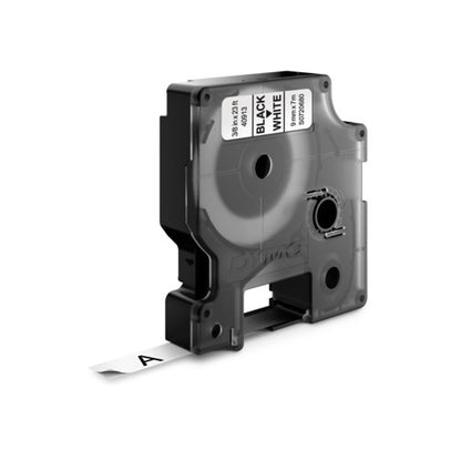 Ruban Dymo D1 9mmx7m -noir/ fond blanc- paquet de 10