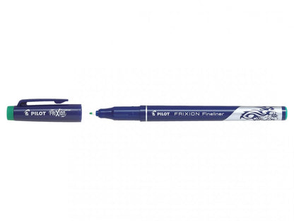 stylo feutre frixion fineliner effaçable vert - pointe fine