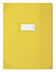 Protege-cahier 17x22 15/100e jaune