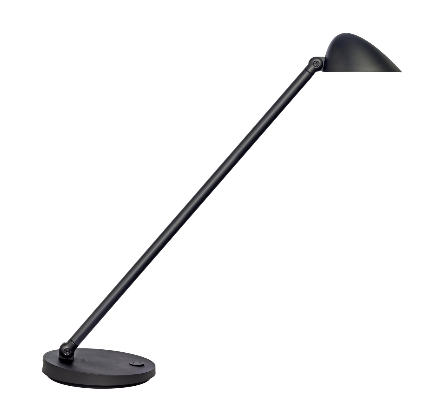 Lampe de bureau LED jack tactile usb noir