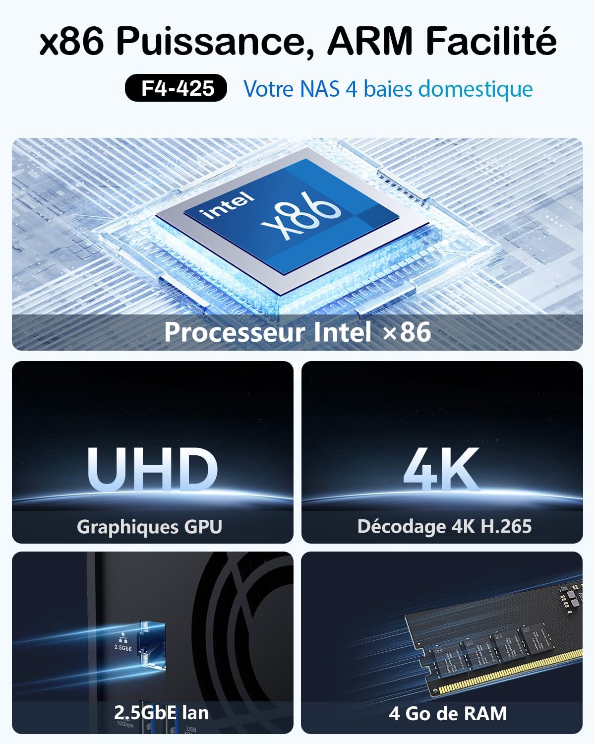 Lecteur de badge  NFC usb compact - connexion plug-and-play