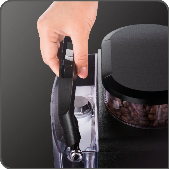 Machine à café grains compacte - 15 bar, 1.7l