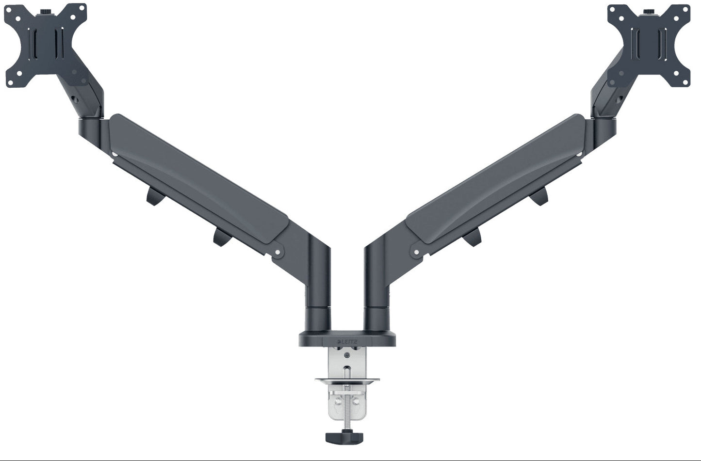 Bras double écran ergonomique - réglage facile
