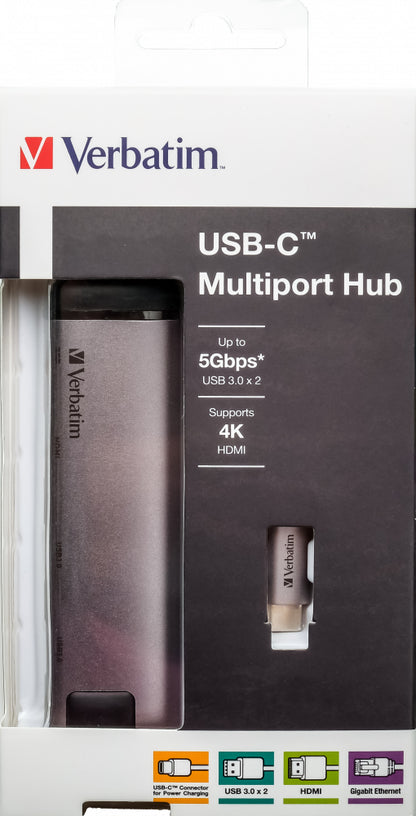 Hub usb-c multiport - hdmi, ethernet, usb 3.0