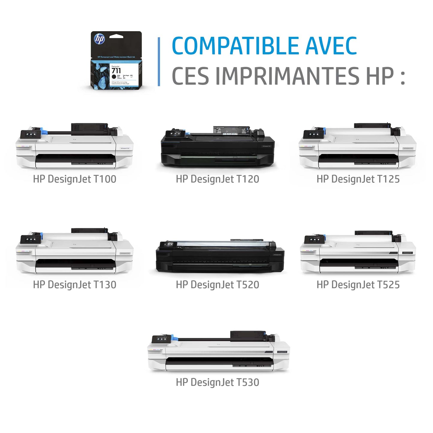 Cartouche d'encre HP noire 38 ml - précision et séchage rapide