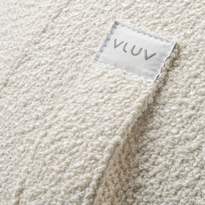 Ballon d'Assise Medium - Tissu Bouclé Blanc Ø65cm