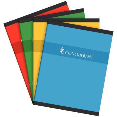 Cahier 17x22 pique 96 pages seyes 70g