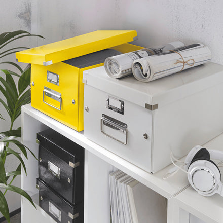 Boite click&store mm wow jaune