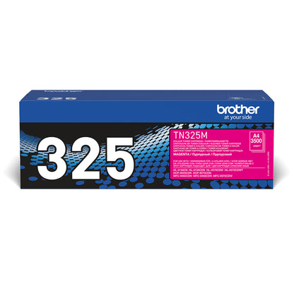 Cartouche toner Brother magenta tn-325 - haut rendement 3500 pages